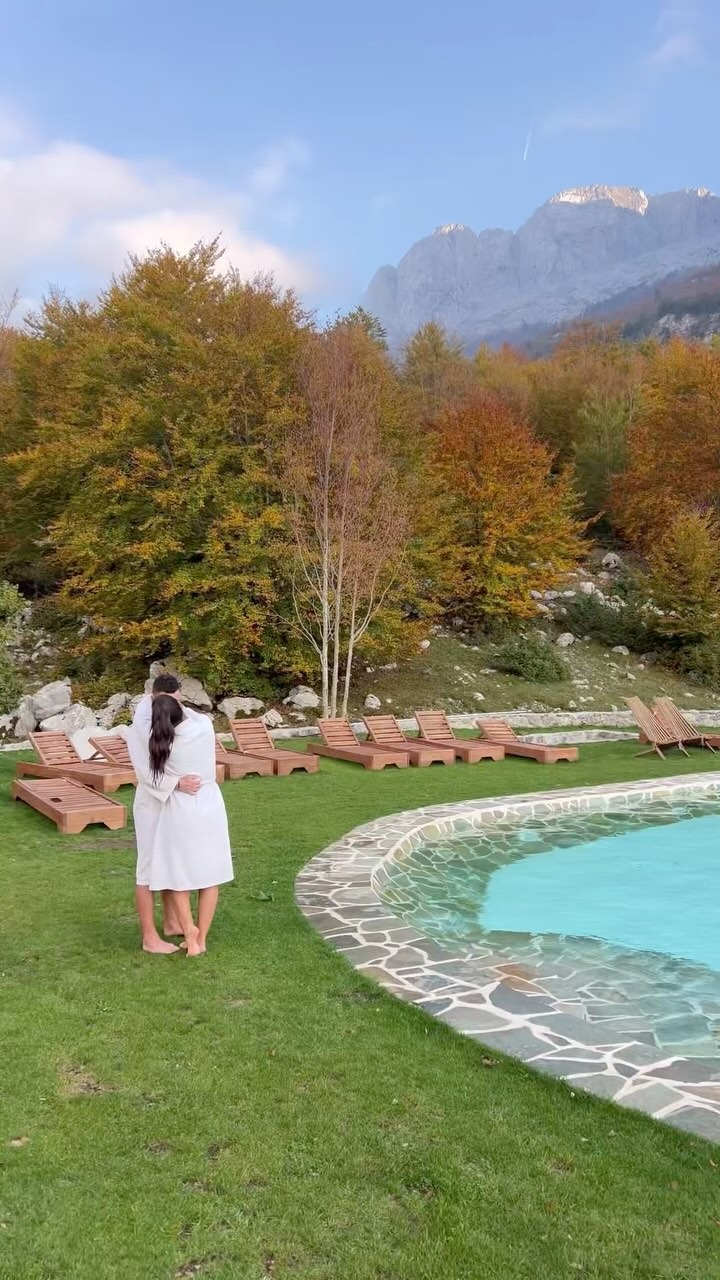 Pool and bathing experience at North Alpine Villas