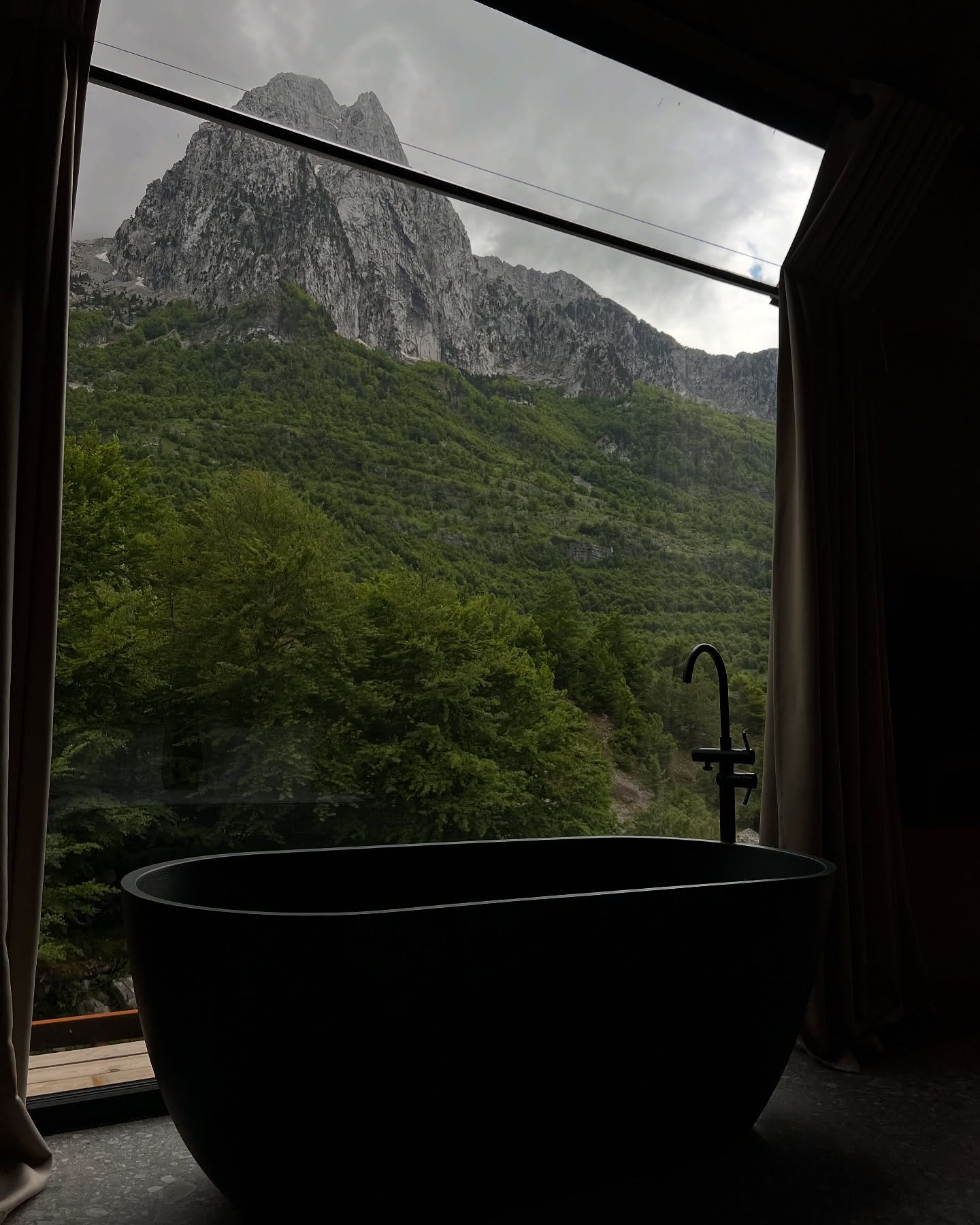 Pool and bathing experience at North Alpine Villas