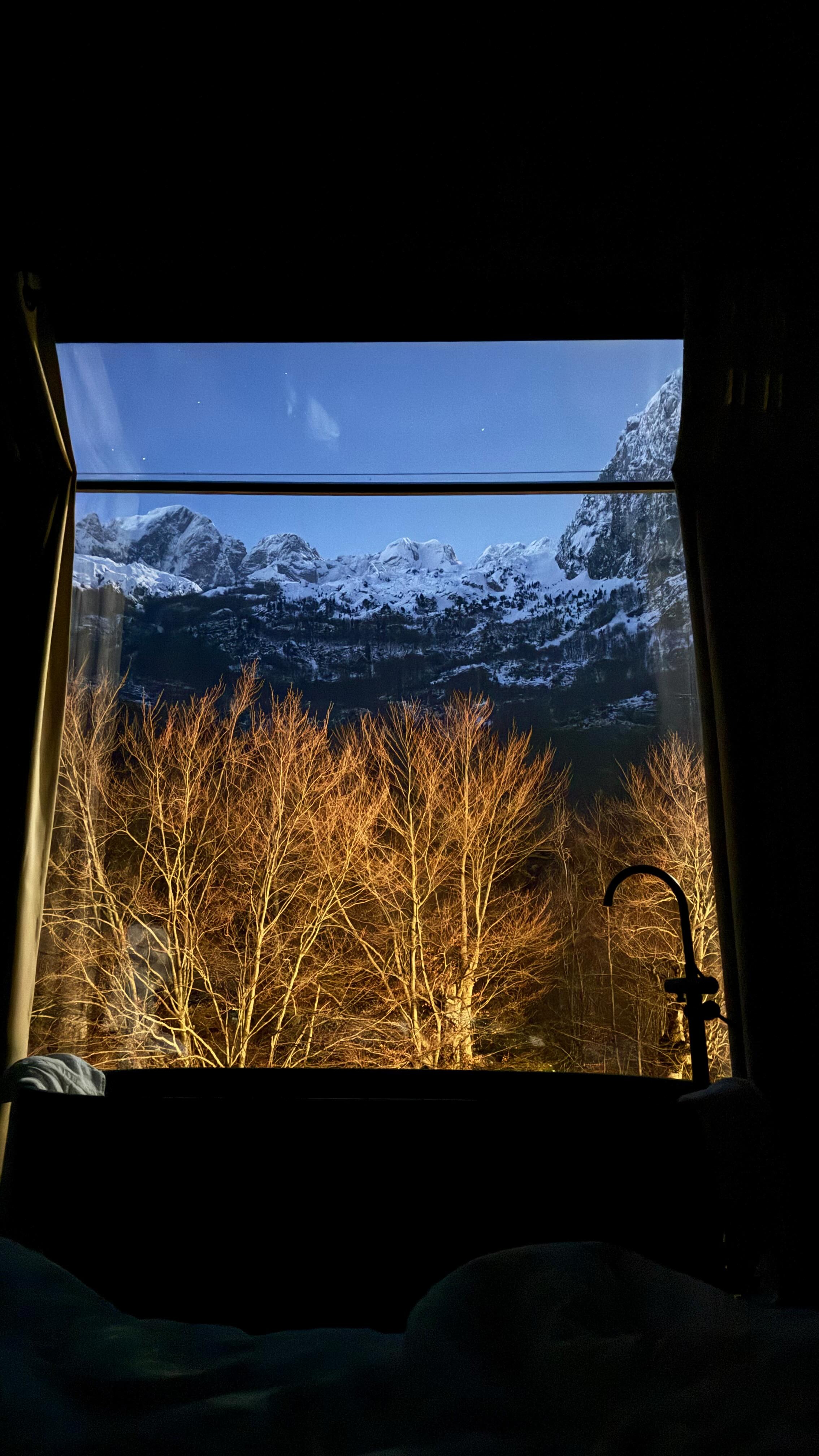 Interior detail at North Alpine Villas